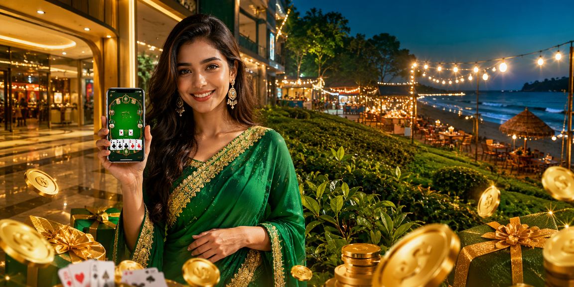 চা বাগানের পাশে রামি খেলায় মত্ত বাংলাদেশি বন্ধুরা